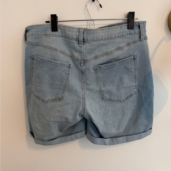 NWT | High Rise Wow Light Blue Jean Shorts - Picture 5 of 5